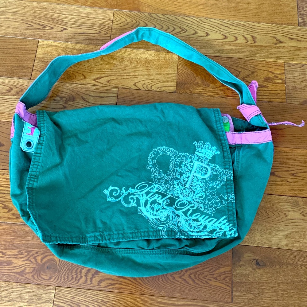 Vintage Victoria’s Secret PINK Oversized Travel Duffle Messenger Tote Bag